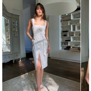 White long dress from Aritzia